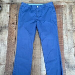 Vineyard Vines Men's Slim fit Breaker Blue Pants